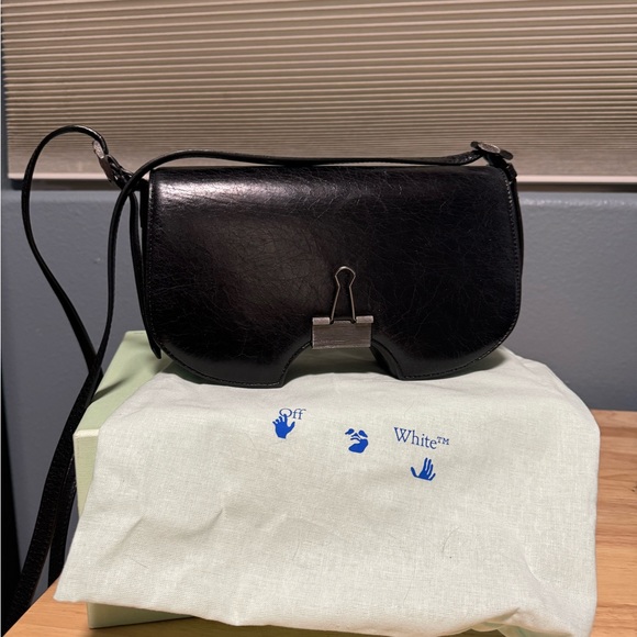 Off-White Swiss Flap Top Handle - Picture 2 of 13